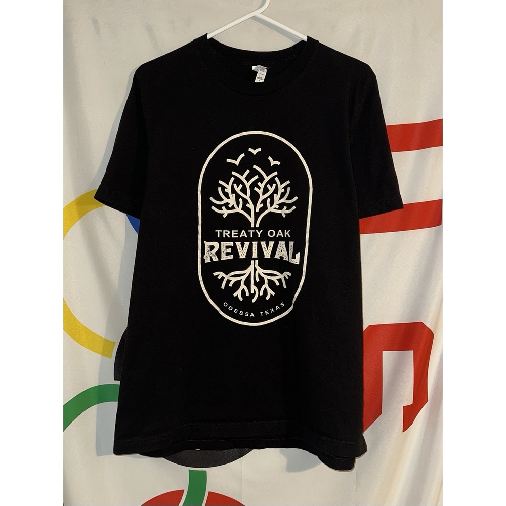 Treaty Oak Revival T Shirt Mens XL Black Country Music